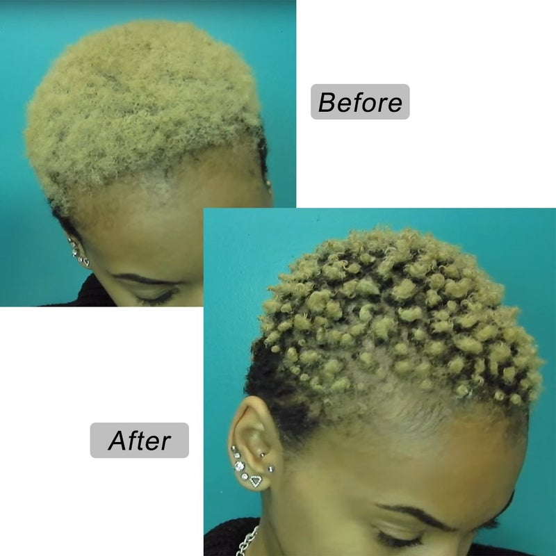 AIR&TREE Magic Barber Sponge Brush for Waves, Dreadlocks, Coils, and Afro Curls - Hair Care Tool with 7 & 16 mm Diameters (1 PCS) - Image 4